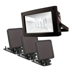 MAXSA Innovations 40331 Solar-Powered Ultrabright Flood Light