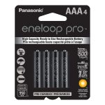 Panasonic BK-4HCCA4BA eneloop Rechargeable XX Batteries, AAA (4 Pack)