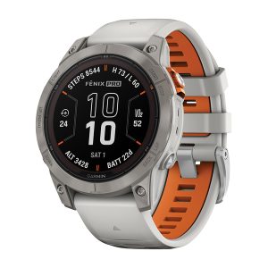 Garmin 010-02777-20 fenix 7 Pro Sapphire Solar Edition Smartwatch (Fog Gray)