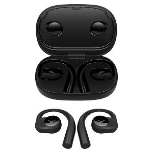 beyerdynamic 1000924 VERIO 200 Open-Ear Bluetooth Headphones with Microphone, True Wireless with Charging Case (Black)