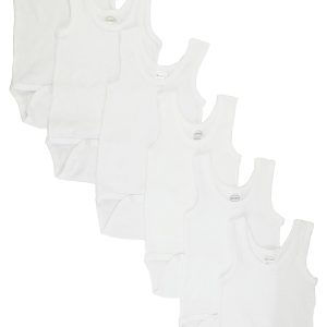 White Tank Top Onezie 6 Pack Cs_106m_106m
