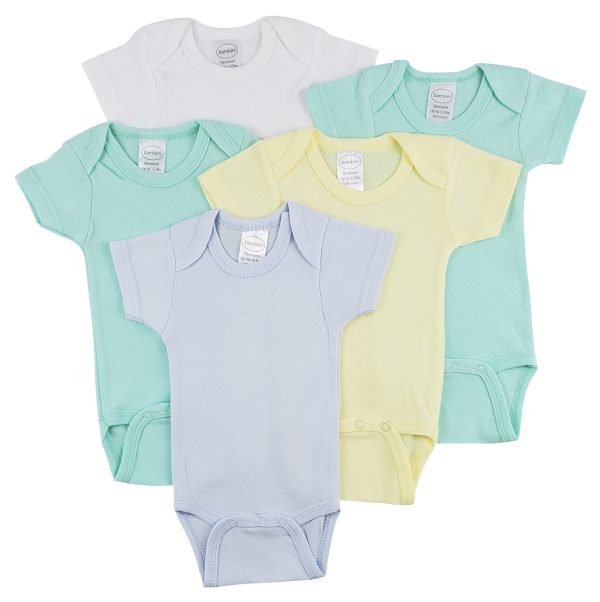 Short Sleeve One Piece 5 Pack Cs_0279nb