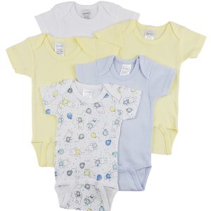 Short Sleeve One Piece 5 Pack Cs_0302s