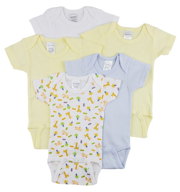 Short Sleeve One Piece 5 Pack Cs_0305m