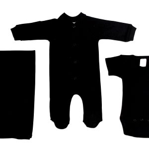Black 3 Piece  Set Ls_0070nb