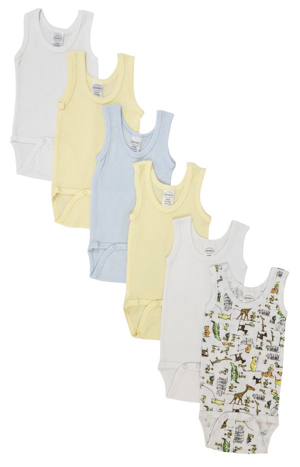 Baby 6 Pc Onezies And Tank Tops Nc_0498l