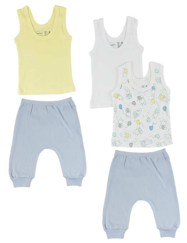 Boys Tank Tops And Joggers Cs_0493nb