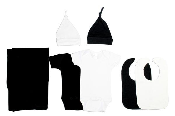 Black And White 7 Piece  Set Ls_0067nb