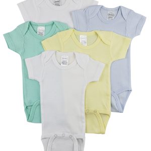 Short Sleeve One Piece 5 Pack Cs_0274nb