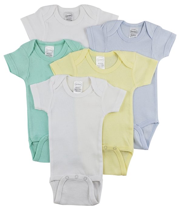 Short Sleeve One Piece 5 Pack Cs_0274nb