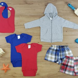 7 Pc  Baby Clothes Set Ls_0663s