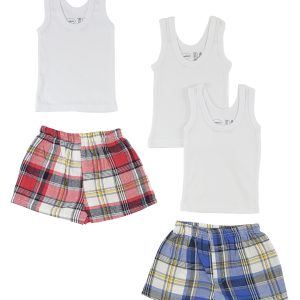 Infant Tank Tops And Boxer Shorts Cs_0213nb