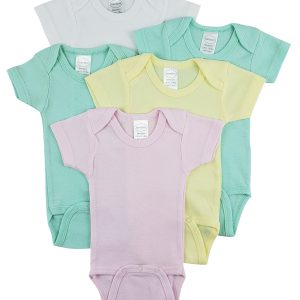 Short Sleeve One Piece 5 Pack Cs_0273l