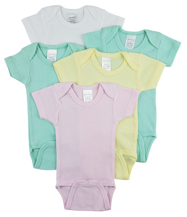 Short Sleeve One Piece 5 Pack Cs_0273l