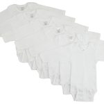 Long Sleeve White Onezie 6 Pack Cs_009m_009m