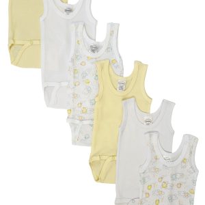 Unisex Baby 6 Pc Onezies And Tank Tops Nc_0520nb