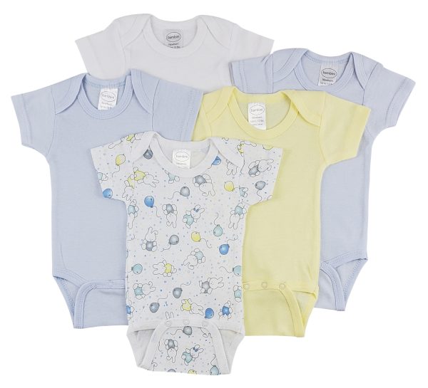 Short Sleeve One Piece 5 Pack Cs_0293m