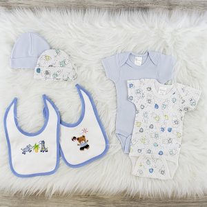 6 Pc  Baby Clothes Set Ls_0544nb