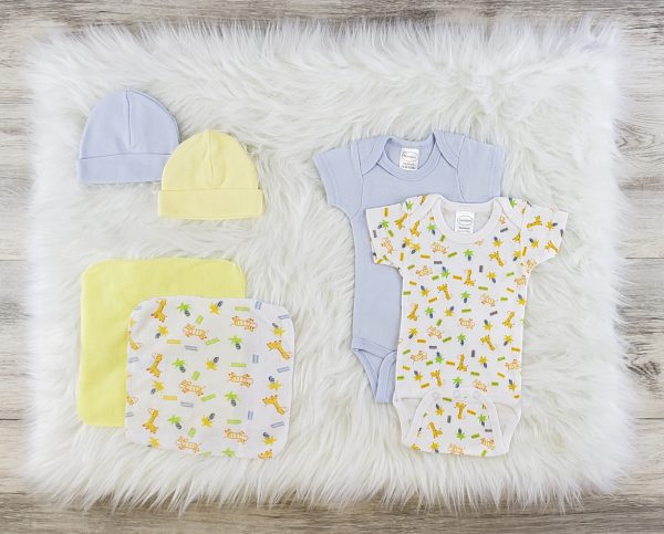 6 Pc  Baby Clothes Set Ls_0543nb