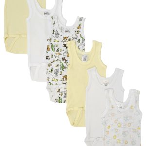 Unisex Baby 6 Pc Onezies And Tank Tops Nc_0501l