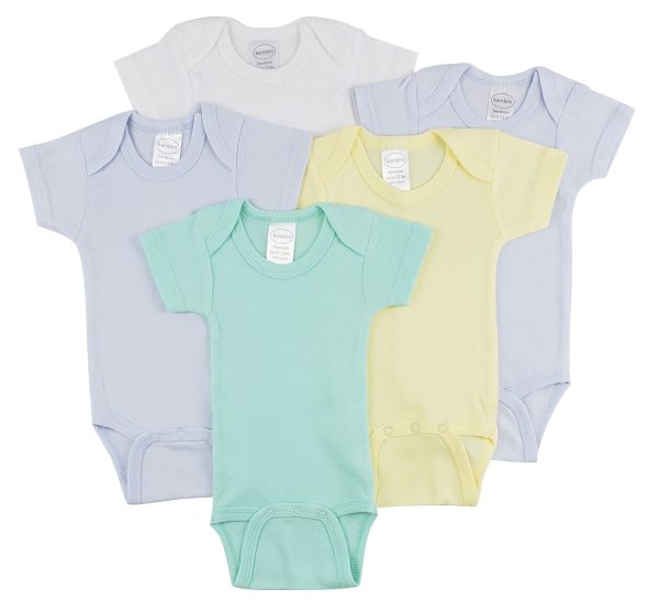 Short Sleeve One Piece 5 Pack Cs_0282nb
