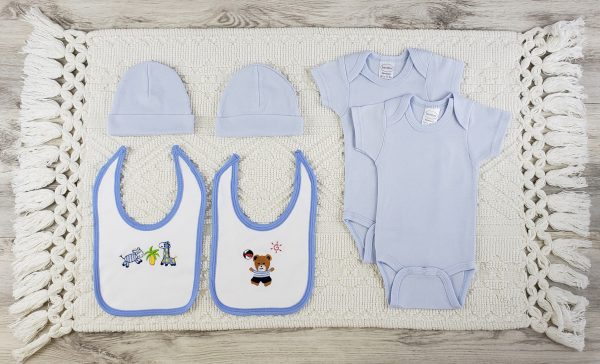 6 Pc  Baby Clothes Set Ls_0540nb