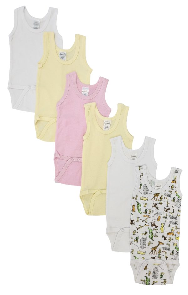 Baby 6 Pc Onezies And Tank Tops Nc_0499nb