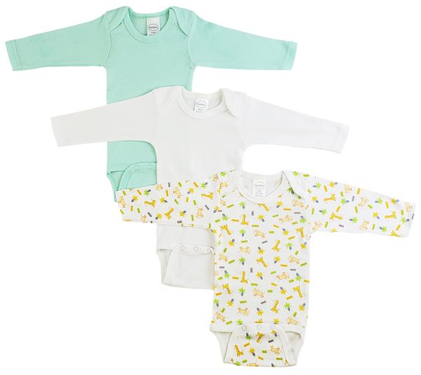 Boys Longsleeve Printed Onezie Variety Pack 102nb