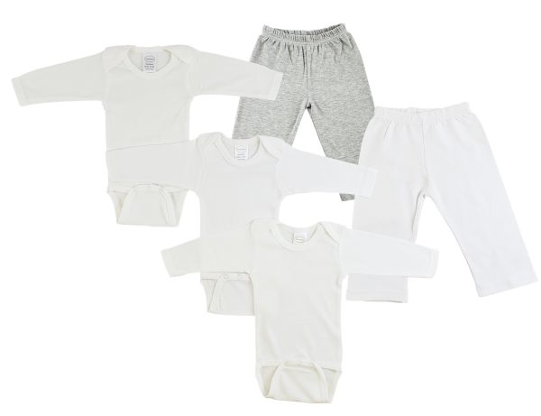 Infant Long Sleeve Onezies And Track Sweatpants Cs_0457nb