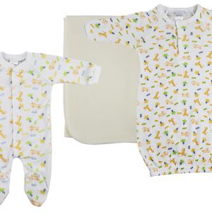 Unisex Newborn Baby 3 Pc  Sets Nc_0974l