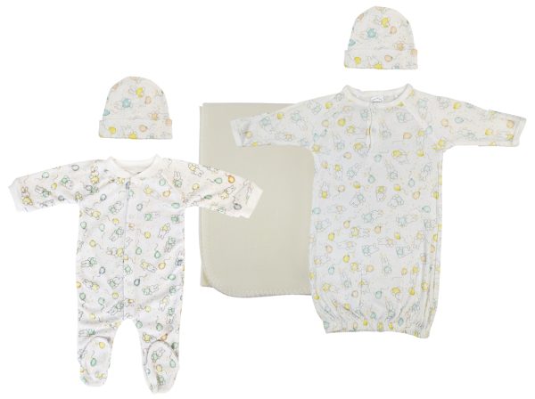 Unisex Newborn Baby 5 Pc  Sets Nc_0971l