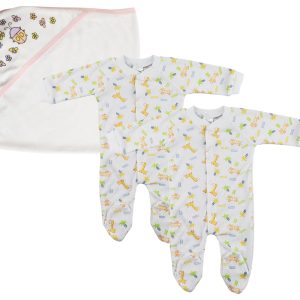 Closed-toe Sleep & Play (pack Of 3 ) Nc_0725m