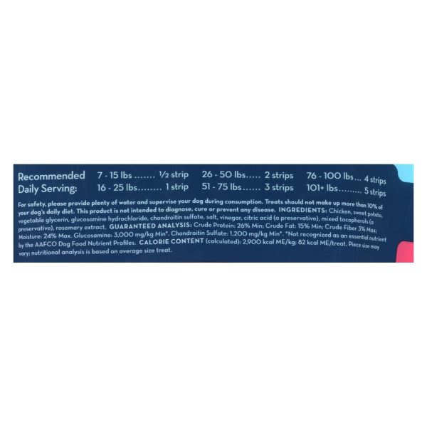 Bixbi - Jerky Hip & Joint Chicken - Case of 6-5 OZ