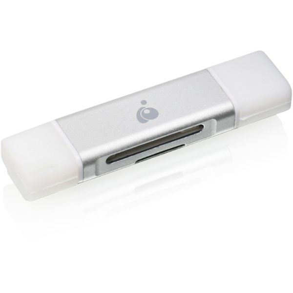 IOGEAR USB-C Duo Mobile Device Card Reader/Writer - Image 2