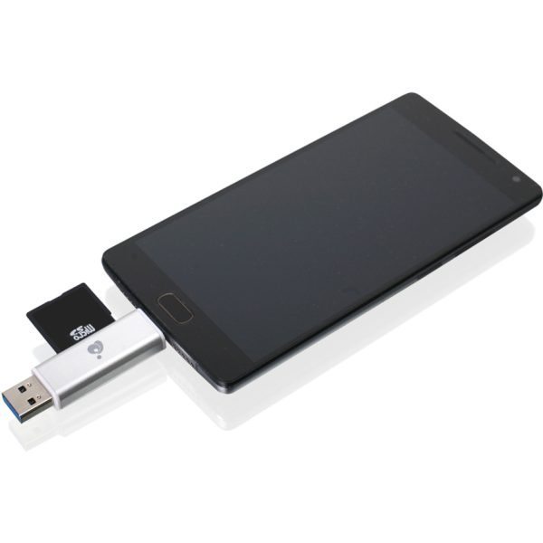 IOGEAR USB-C Duo Mobile Device Card Reader/Writer - Image 7