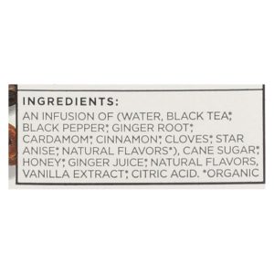 Tazo Tea Organic Tea - Chai Latte - Case of 6 - 32 fl oz