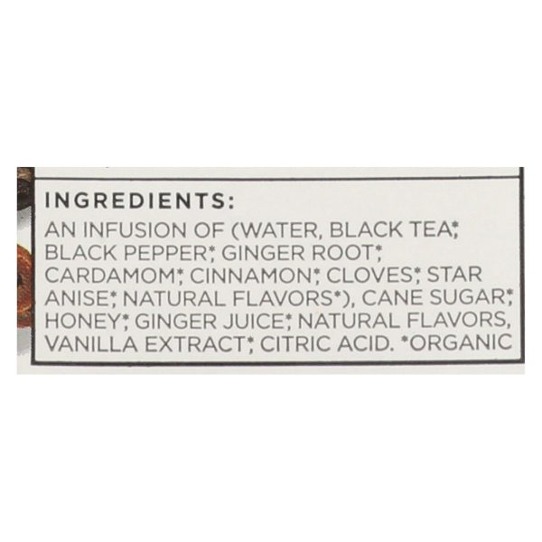 Tazo Tea Organic Tea - Chai Latte - Case of 6 - 32 fl oz