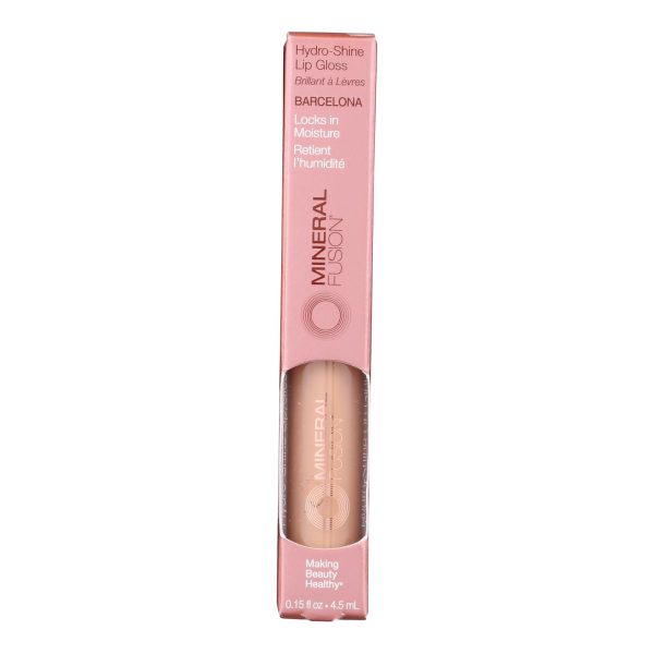 Mineral Fusion - Hydro Shne Lip Gls Barcel - 1 Each-.15 FZ