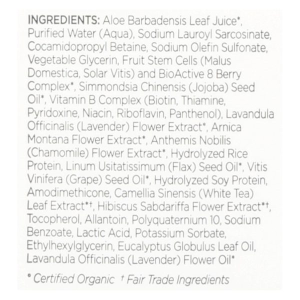 Andalou Naturals Full Volume Shampoo Lavender and Biotin - 11.5 fl oz - Image 2