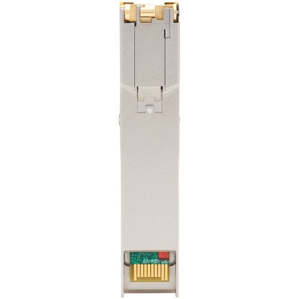 Eaton Tripp Lite Series Cisco-Compatible GLC-TE SFP Transceiver - 10/100/1000Base-TX, Copper, RJ45, Cat6, 328.08 ft. (100 m) - Image 2