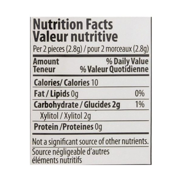 Pur Pomegranate Mint Gum  - Case of 12 - 2.72 OZ - Image 3