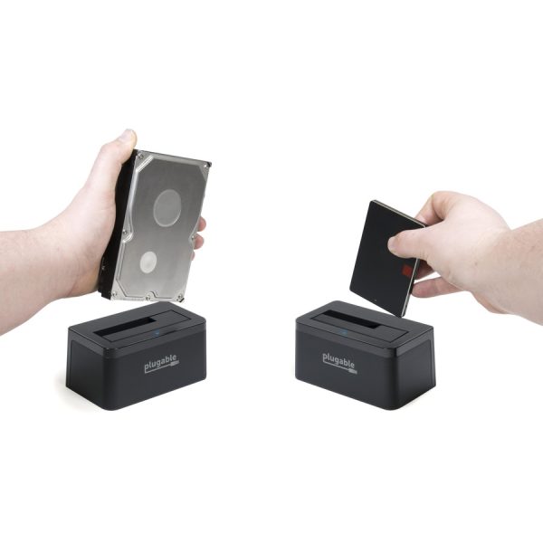 Plugable USB 3.1 Gen 2 10Gbps SATA Upright Hard Drive Dock and SSD Dock - Image 2
