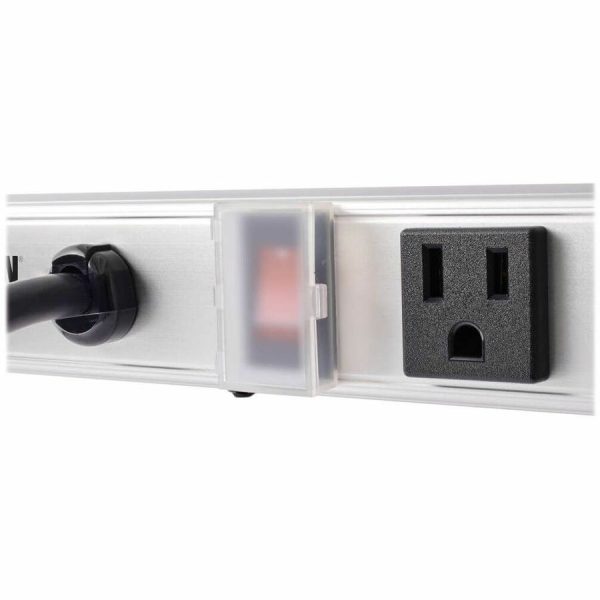 Eaton Tripp Lite Series 12 Right-Angle Outlet Vertical Power Strip, 120V, 15A, 15 ft. (4.57 m) Cord, 5-15P, 36 in. - Image 5
