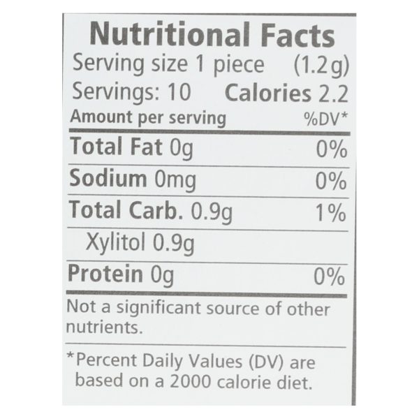 Spry Xylitol Gems - Peppermint - Case of 20 - 10 Count - Image 2