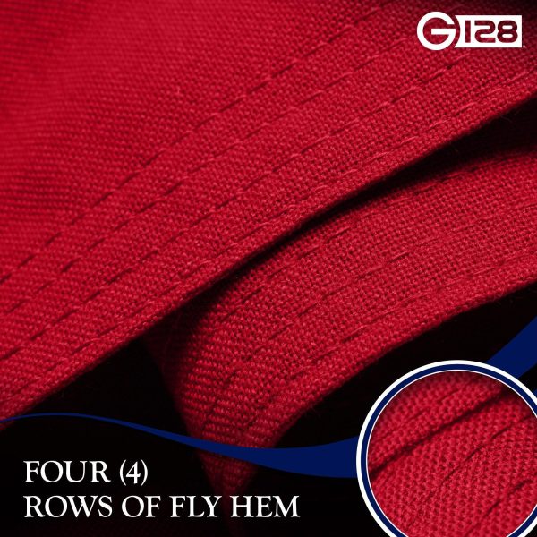 G128 North Carolina State Flag | 1x1.5 Ft | StormFlyer Series Embroidered 220GSM Spun Polyester | Embroidered Design, Indoor/Outdoor, Brass Grommets, Heavy Duty, All Weather - Image 5