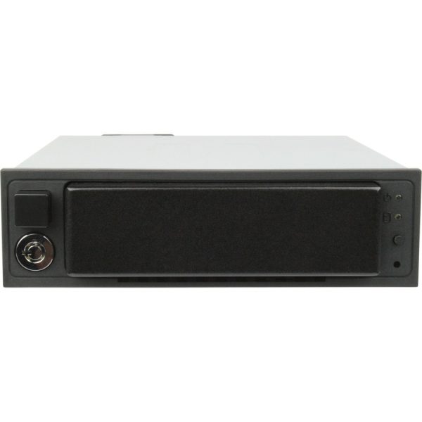 CRU Data Express DX175 Drive Bay Adapter for 5.25" - 6Gb/s SAS, Serial ATA/600 Host Interface - Black