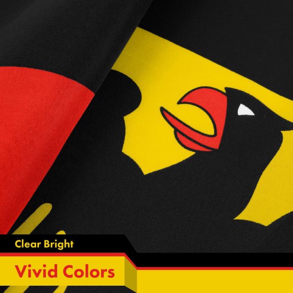 G128 10-Pack: Germany Ensign Flag 3x5 FT Printed 150D Polyester - Image 3