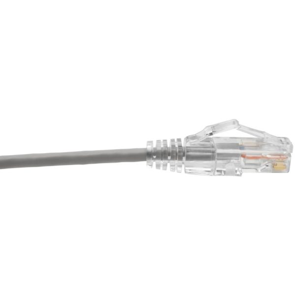 Eaton Tripp Lite Series Cat6 Gigabit Snagless Slim UTP Ethernet Cable (RJ45 M/M), PoE, Gray, 6 ft. (1.83 m) - Image 4
