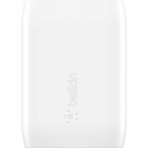 Belkin 30W USB-C PD 3.0 PPS Wall Charger + 3.3ft USB-C to USB-C Cable - Fast Charging - White