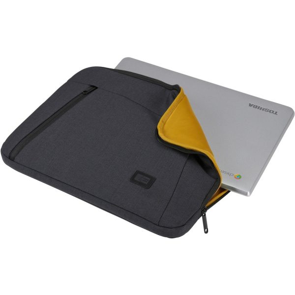 Case Logic Huxton HUXS-213 Carrying Case (Sleeve) for 13.3" Notebook, Accessories - Black - Image 6